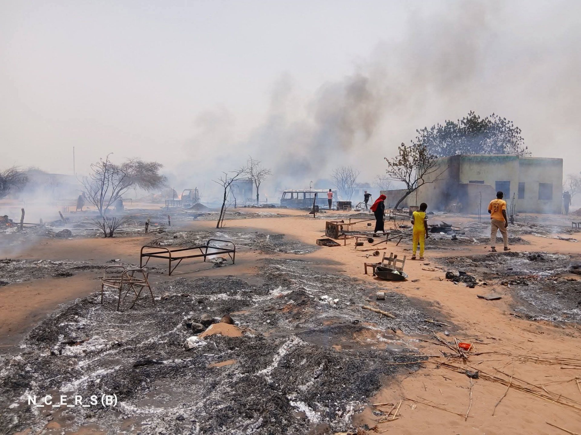 East Darfur fire Incident in April 2026